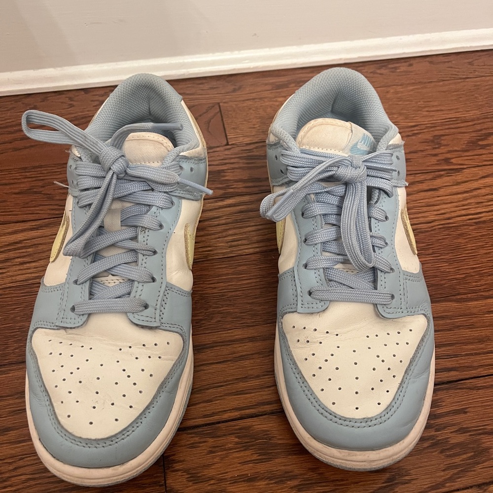 Nike Blue and White Sneakers